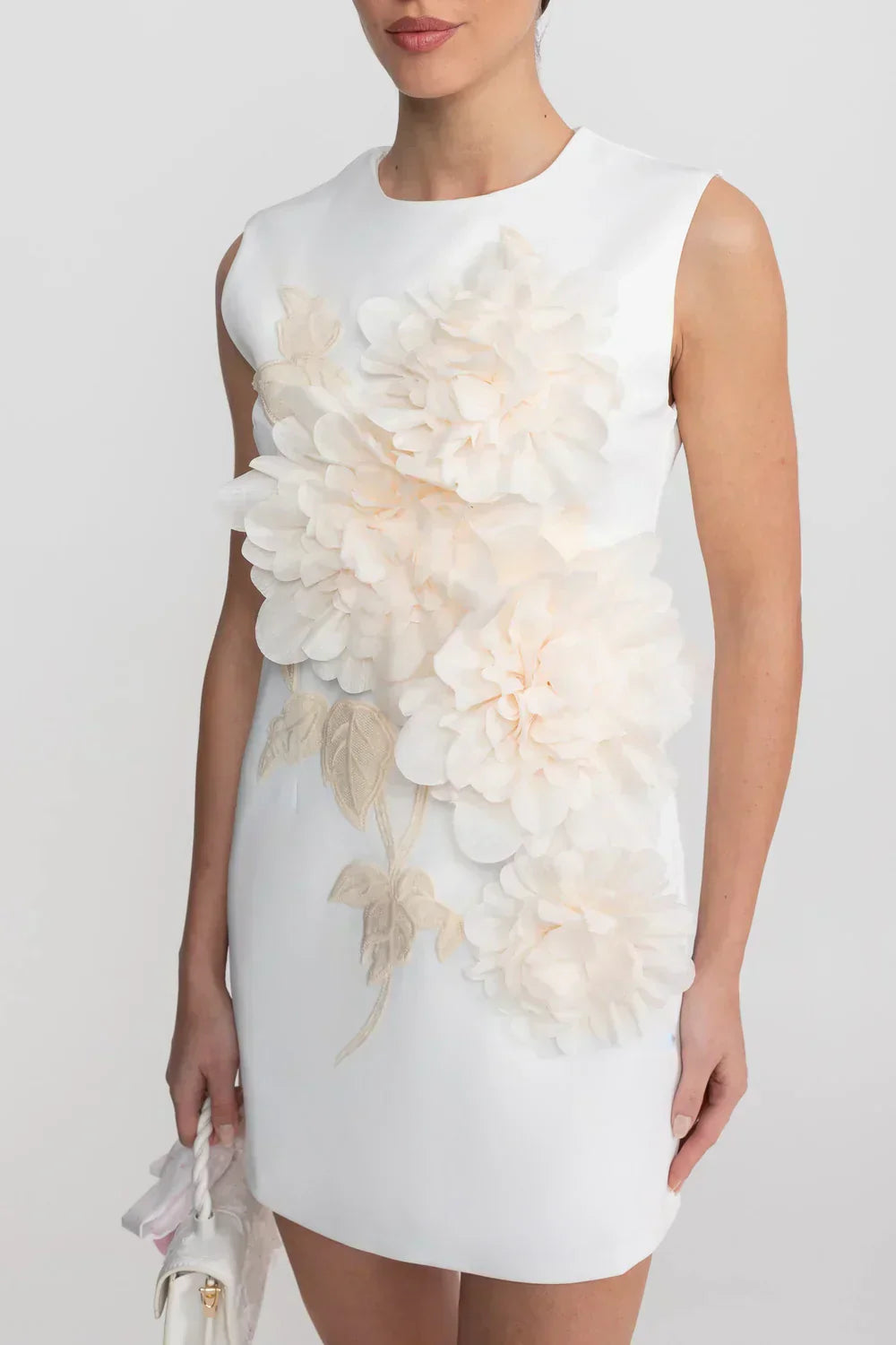 Vestido Floral 3D