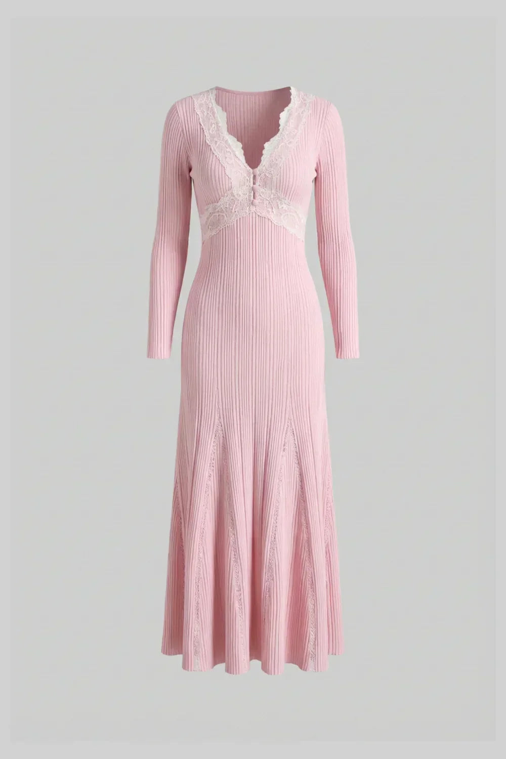 Vestido Canelado Sereia