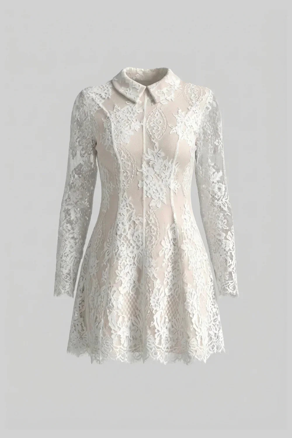 Vestido Renda e Transparência