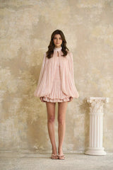 Conjunto Rosa Glossy com Capa