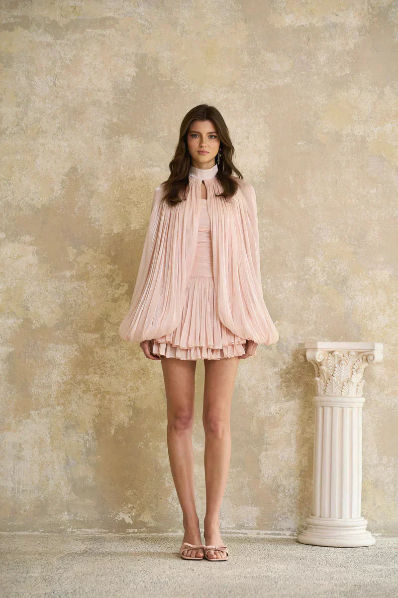 Conjunto Rosa Glossy com Capa