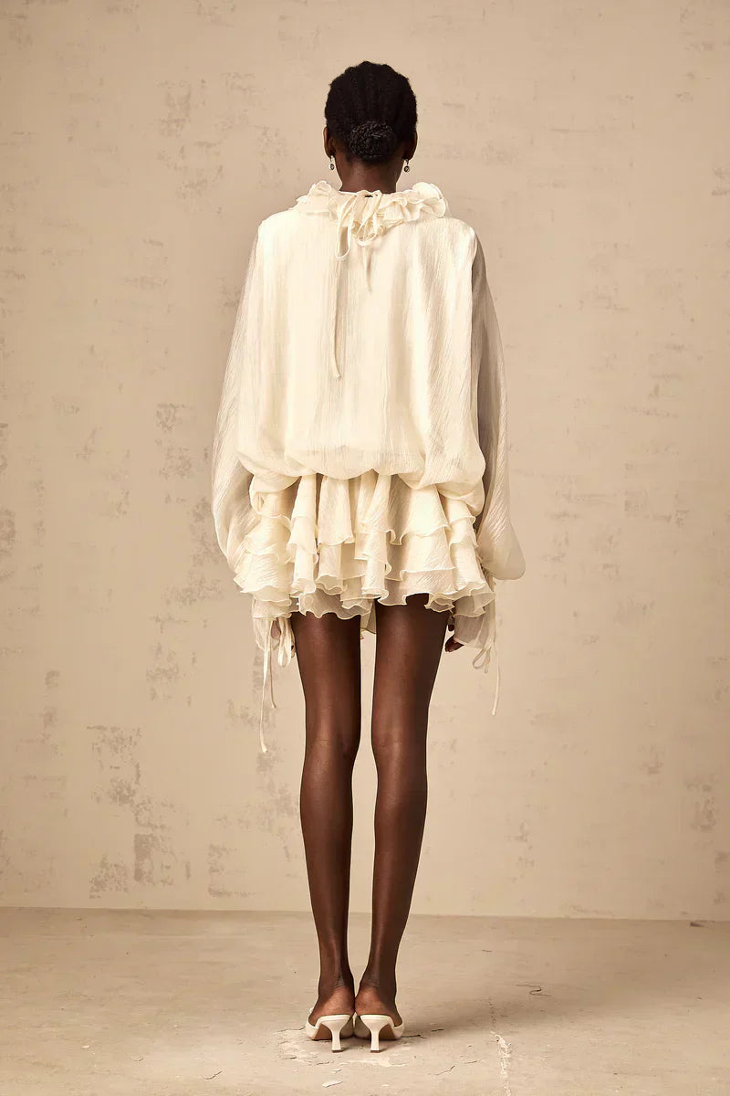 Vestido Flores 3D Solto