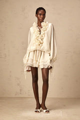 Vestido Flores 3D Solto