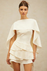 Vestido Escultural Xale