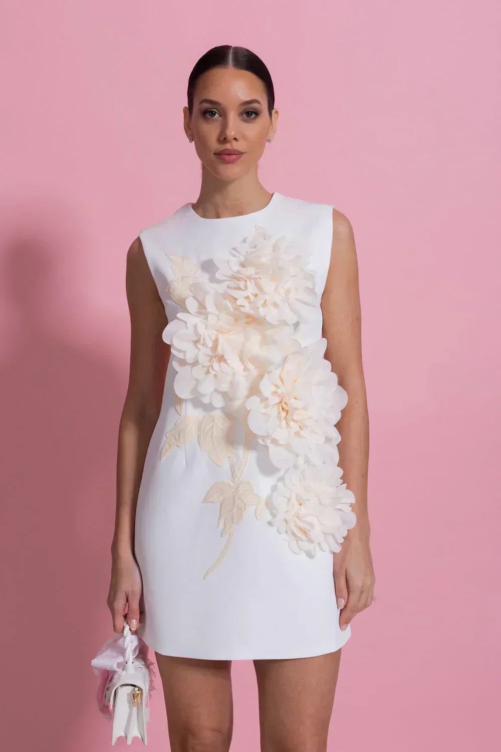 Vestido Floral 3D