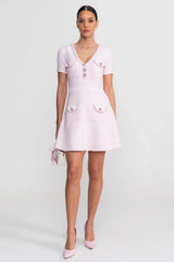 Vestido Tricô Evasê