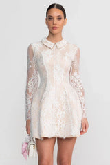 Vestido Renda e Transparência