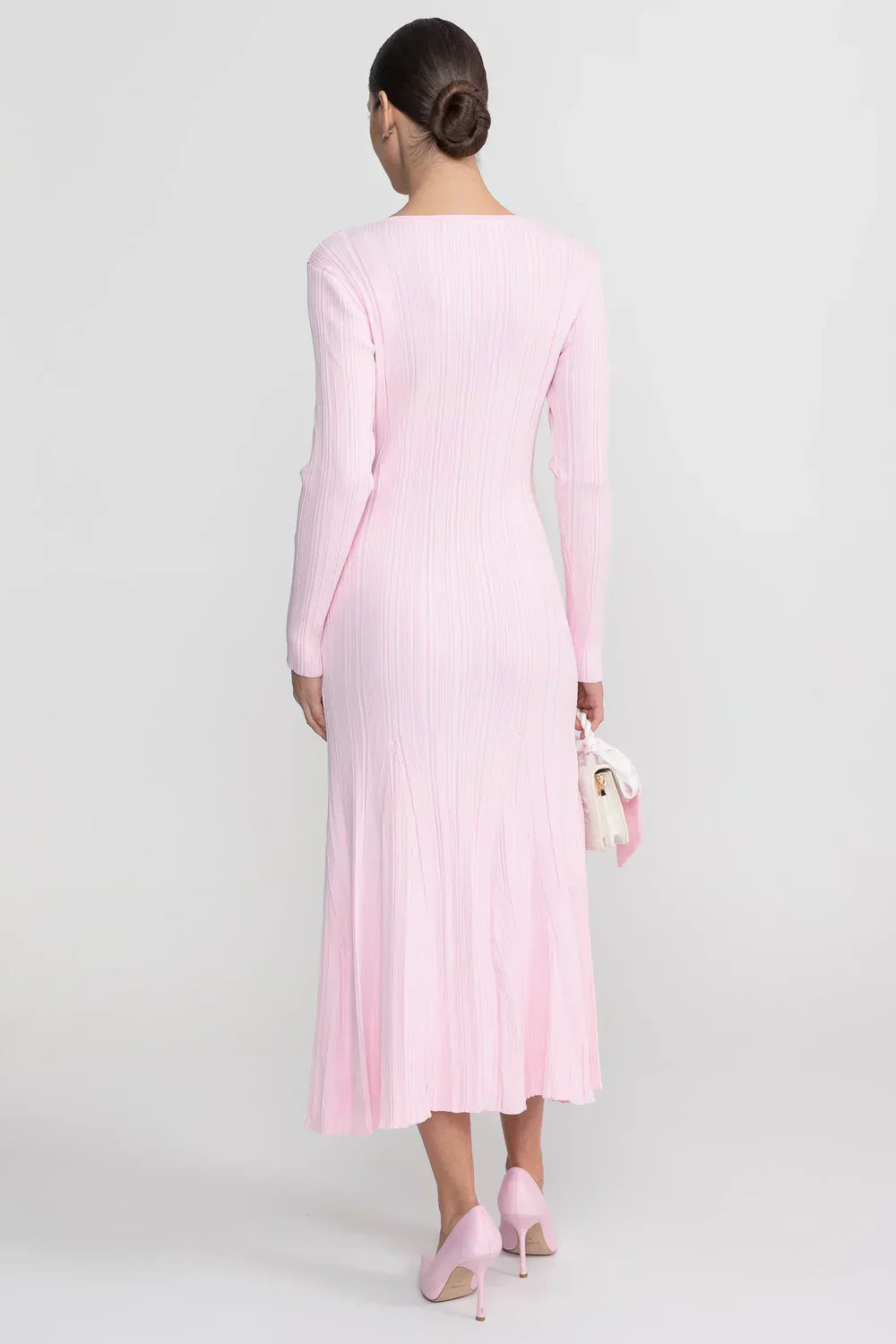 Vestido Canelado Sereia