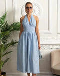 Vestido Algodão Oversized Longo