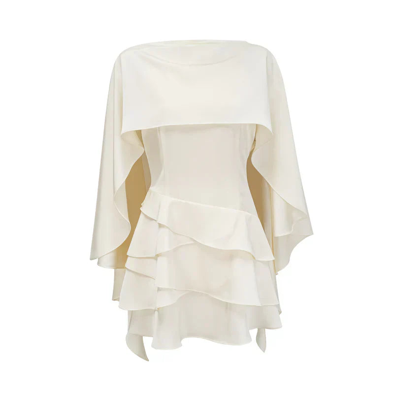 Vestido Escultural Xale