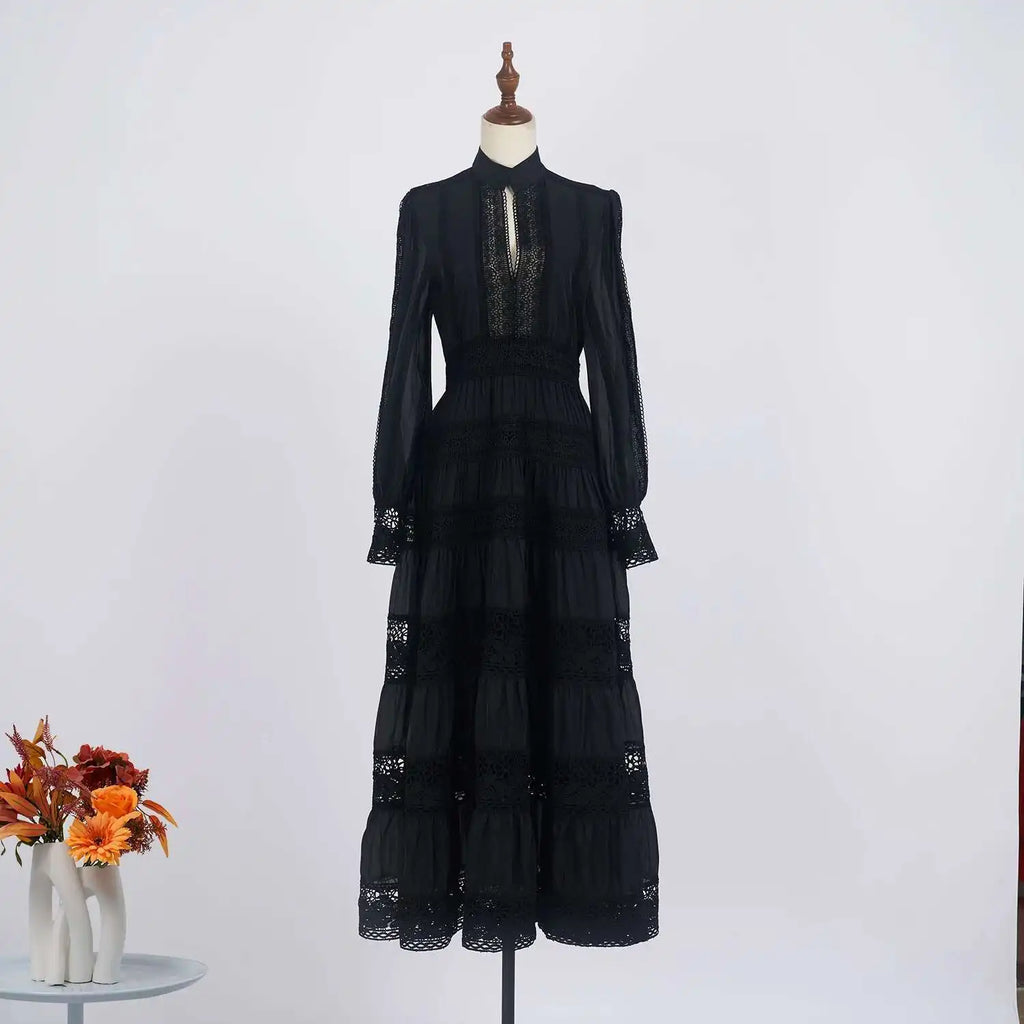 Vestido Longo Elegância Modesta