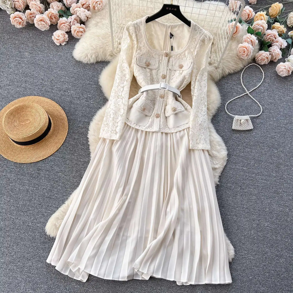 Vestido Renda Elegante