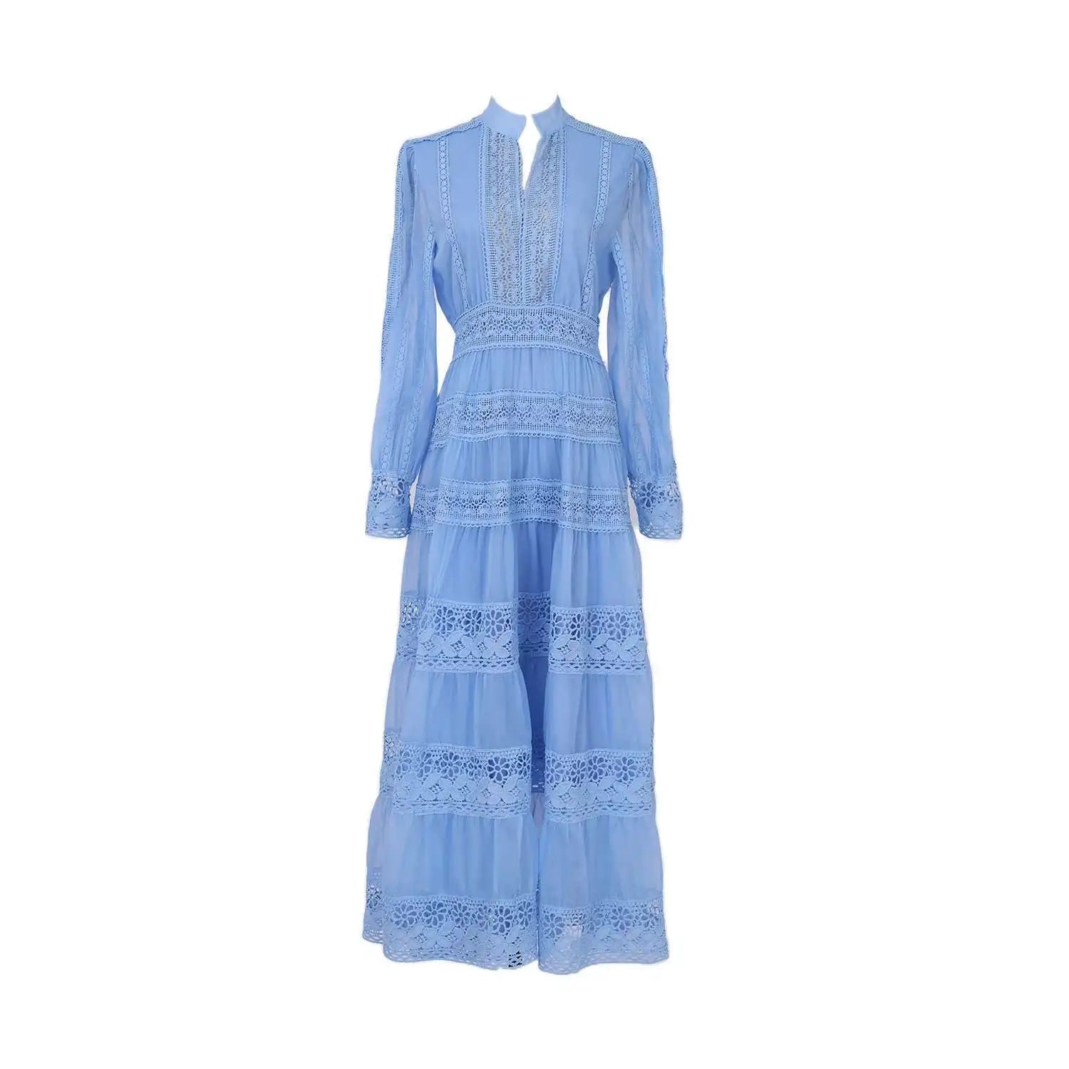 Vestido Longo Elegância Modesta