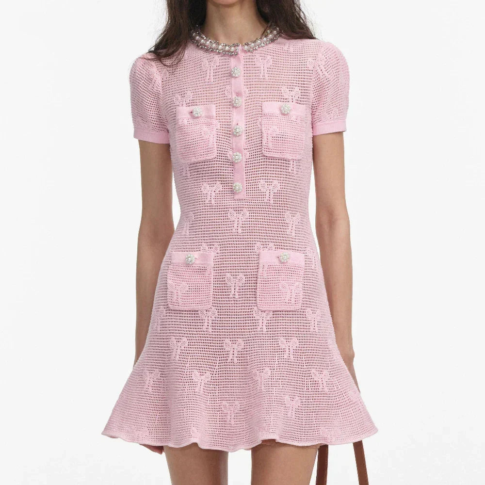 Conjunto Tricô com Cristais