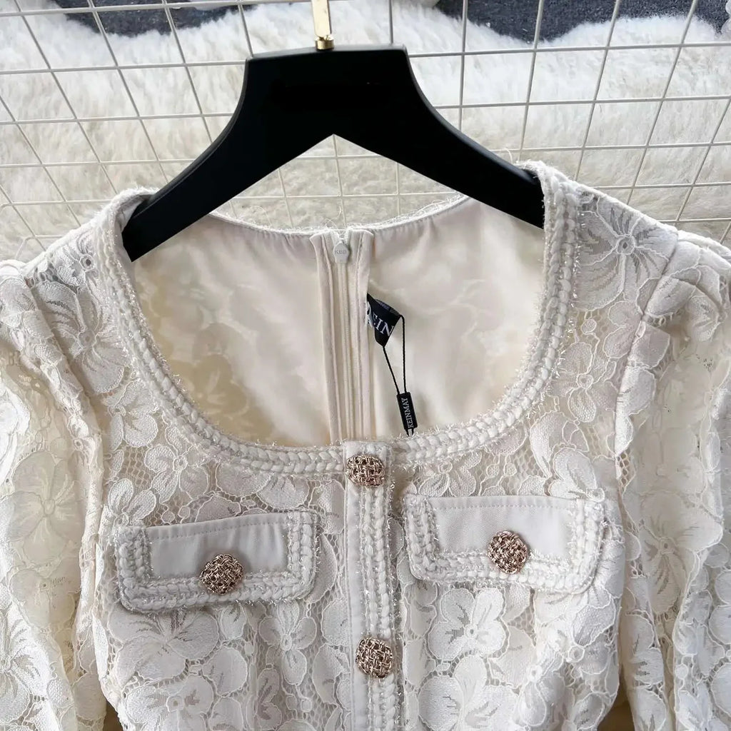 Vestido Renda Elegante