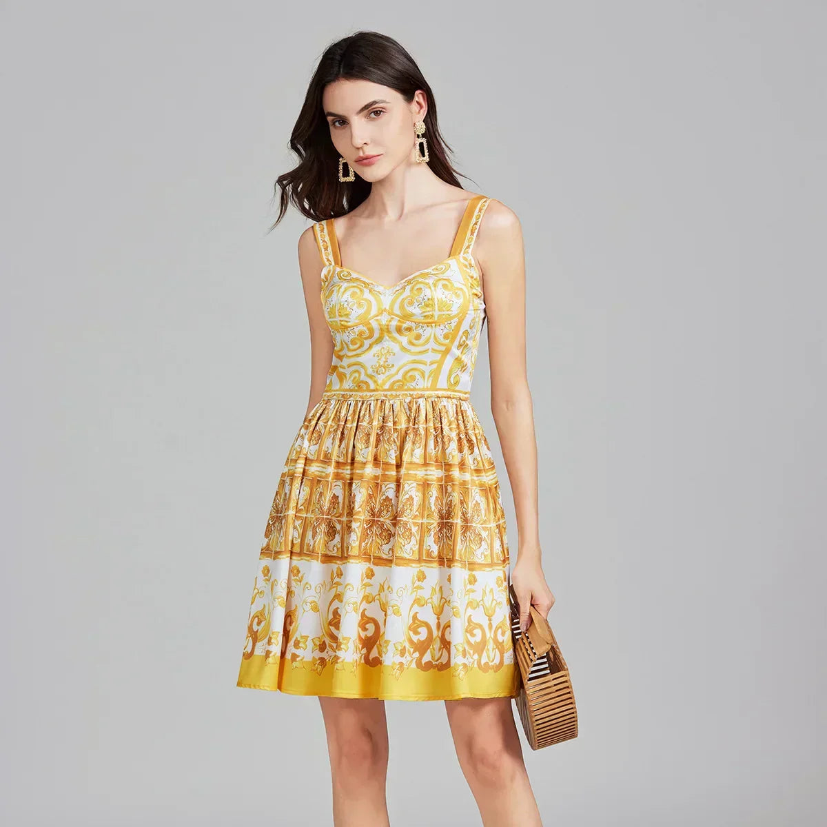 Vestido Majólica Italiana