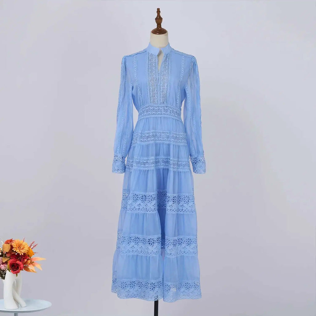 Vestido Longo Elegância Modesta