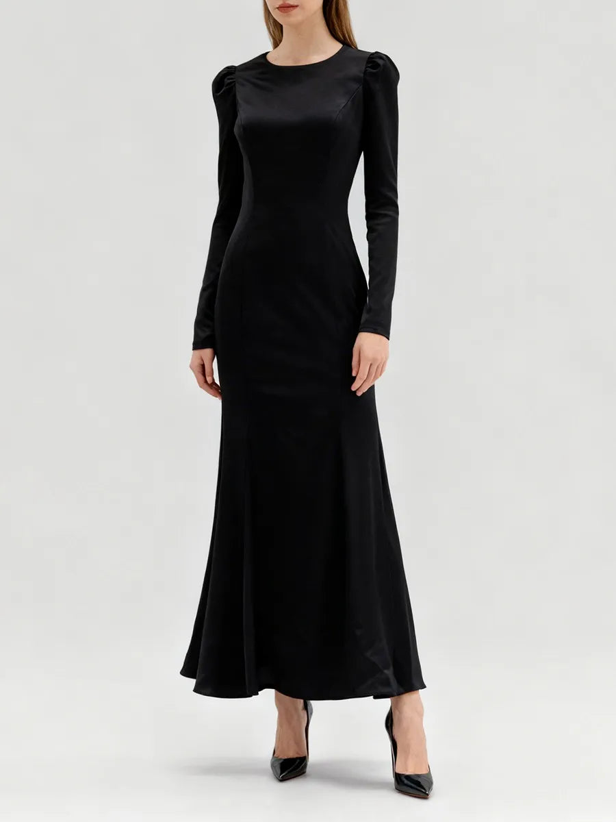Vestido Sereia Coração nas Costas
