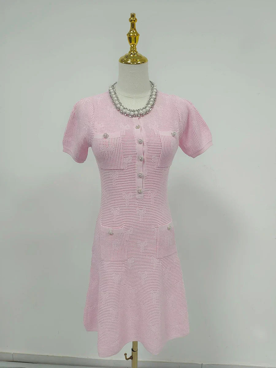 Conjunto Tricô com Cristais