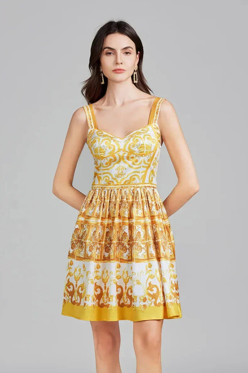 Vestido Majólica Italiana