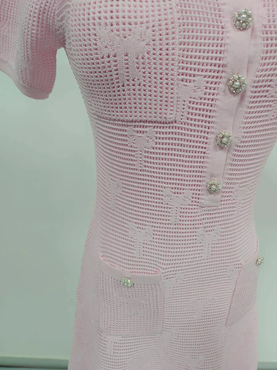 Conjunto Tricô com Cristais