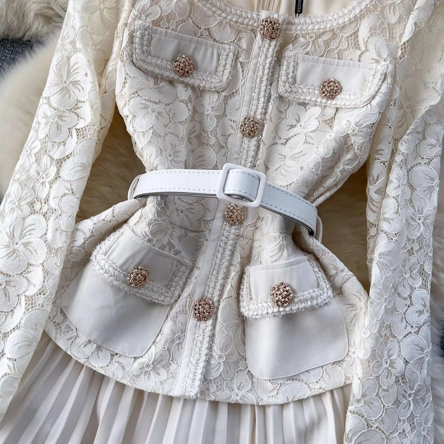 Vestido Renda Elegante
