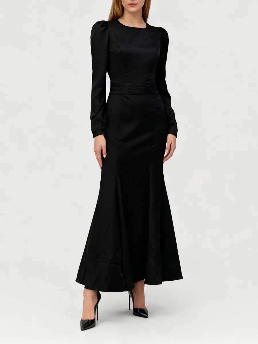 Vestido Sereia Coração nas Costas