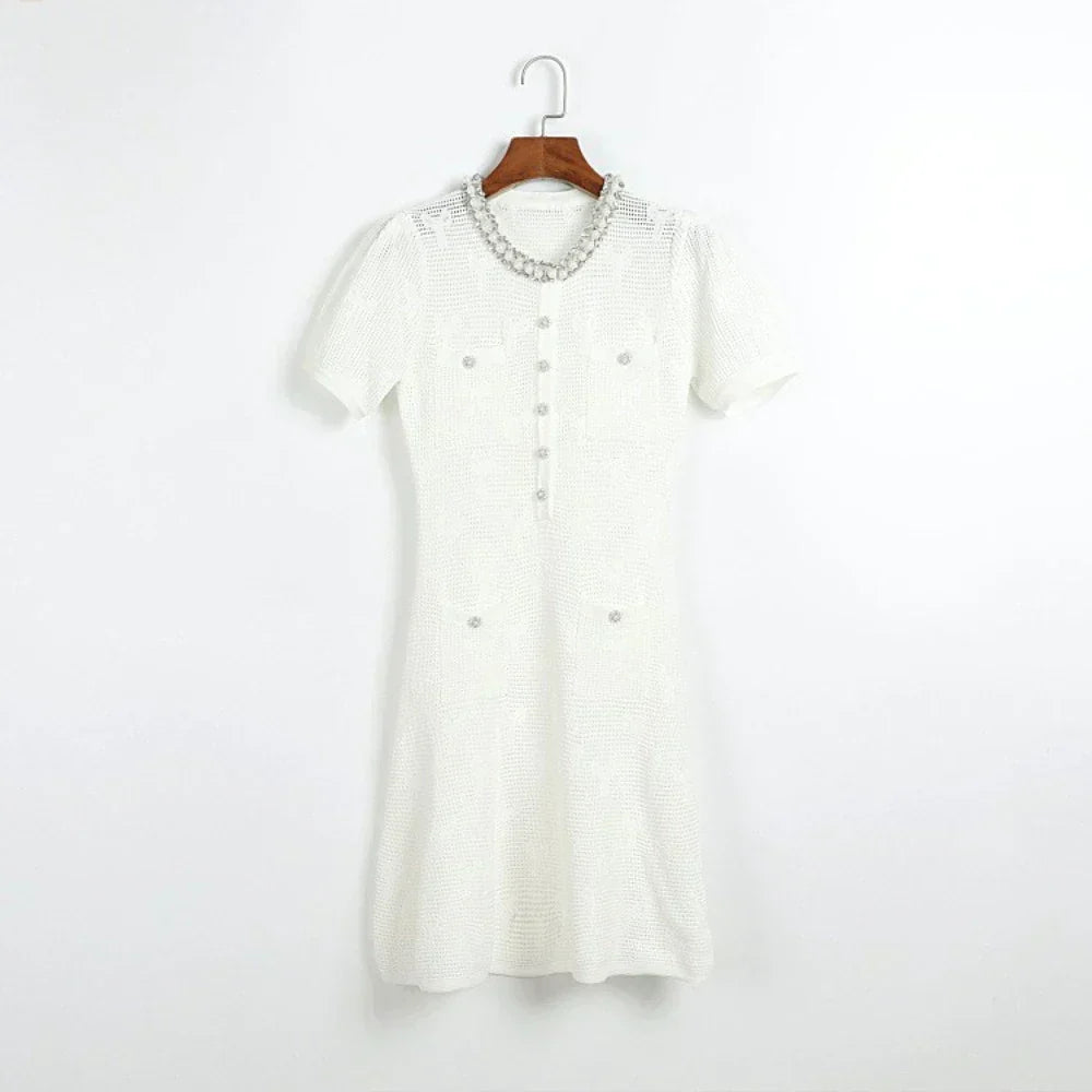 Conjunto Tricô com Cristais