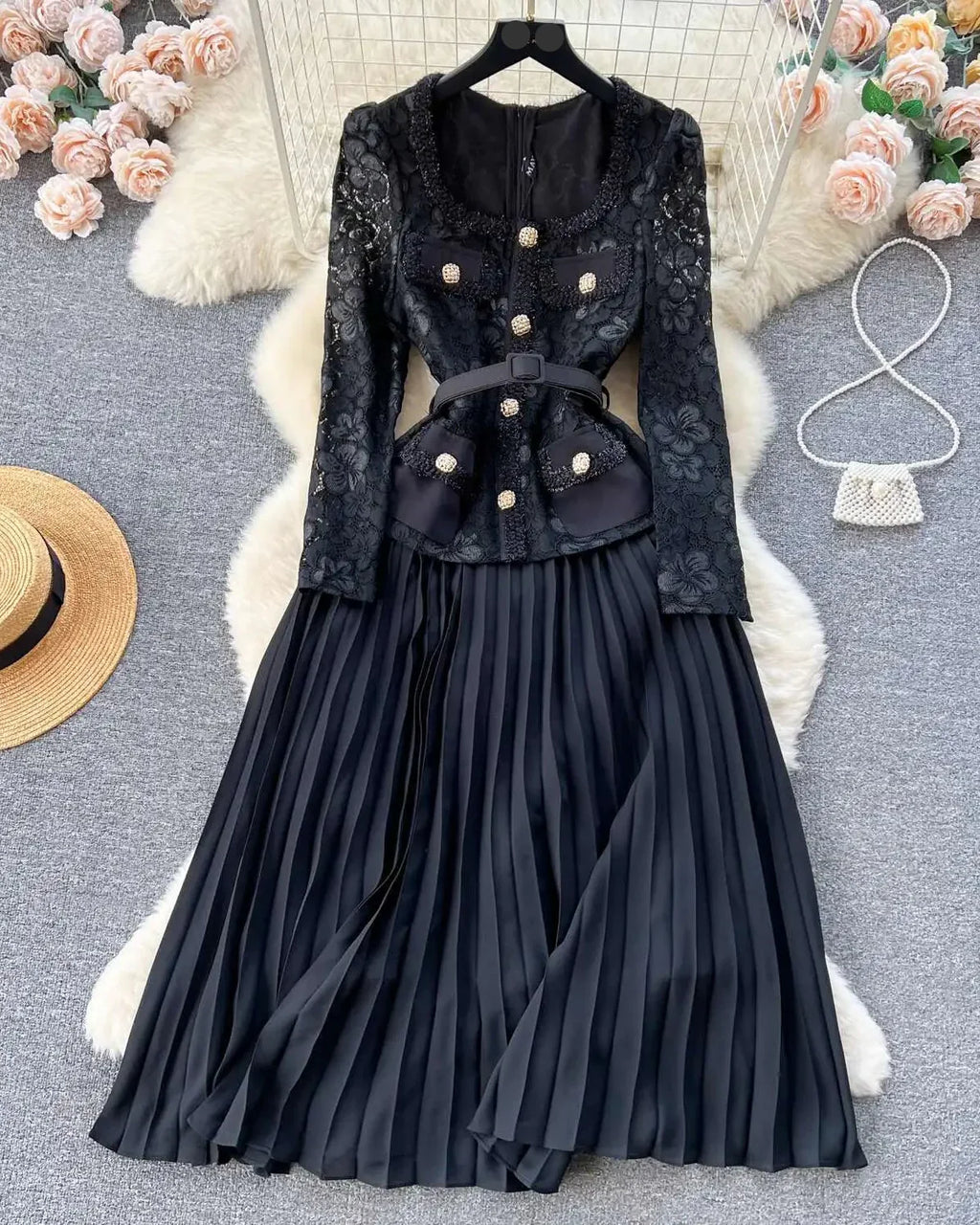 Vestido Renda Elegante