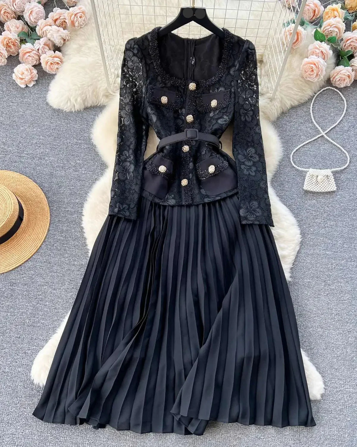 Vestido Renda Elegante