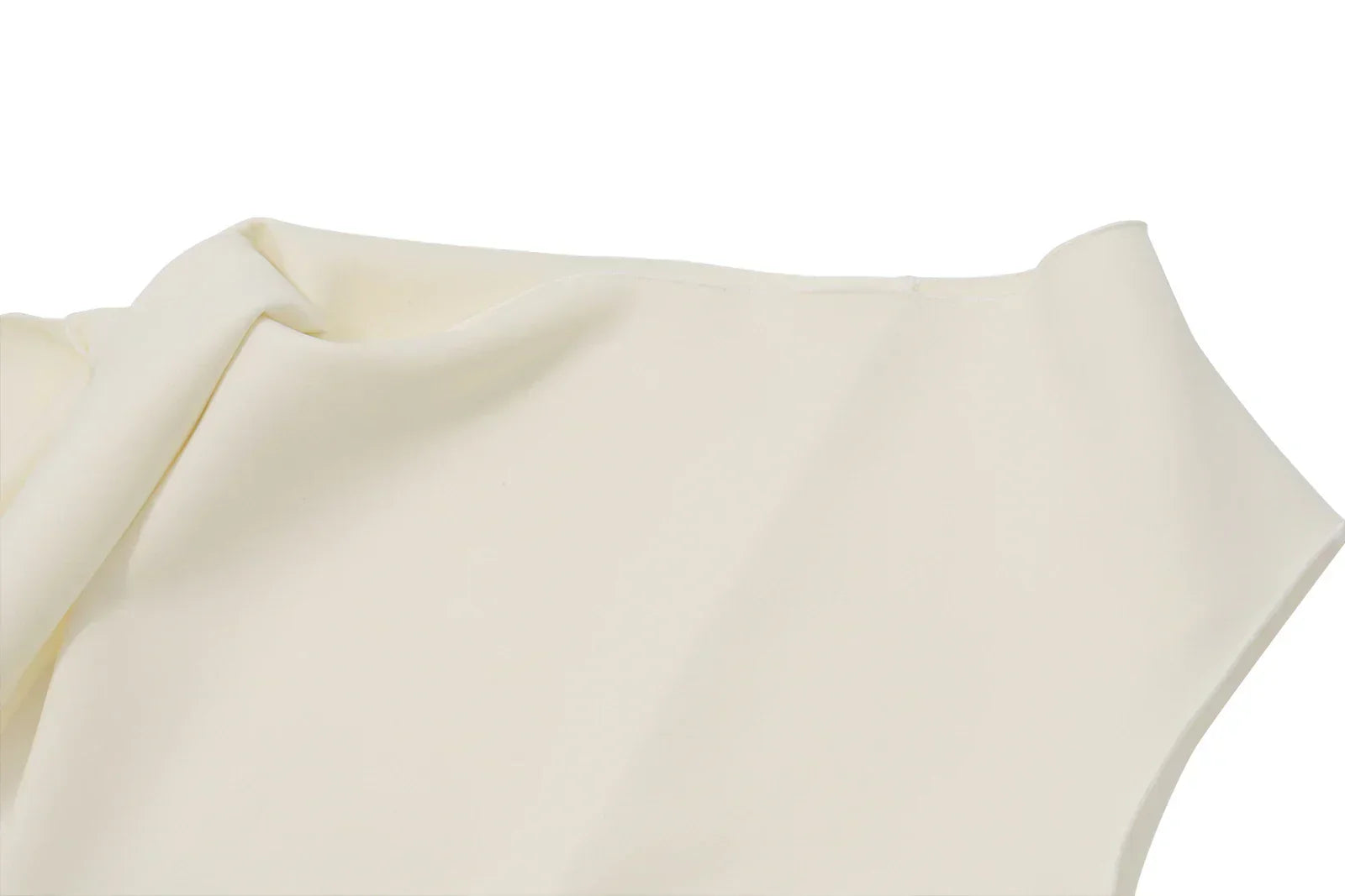 Vestido Um Ombro Drapeado