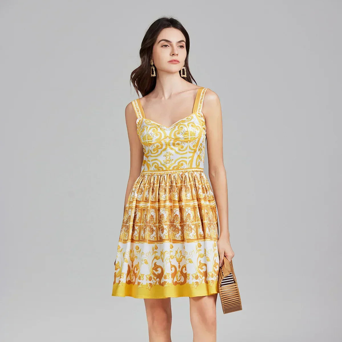 Vestido Majólica Italiana