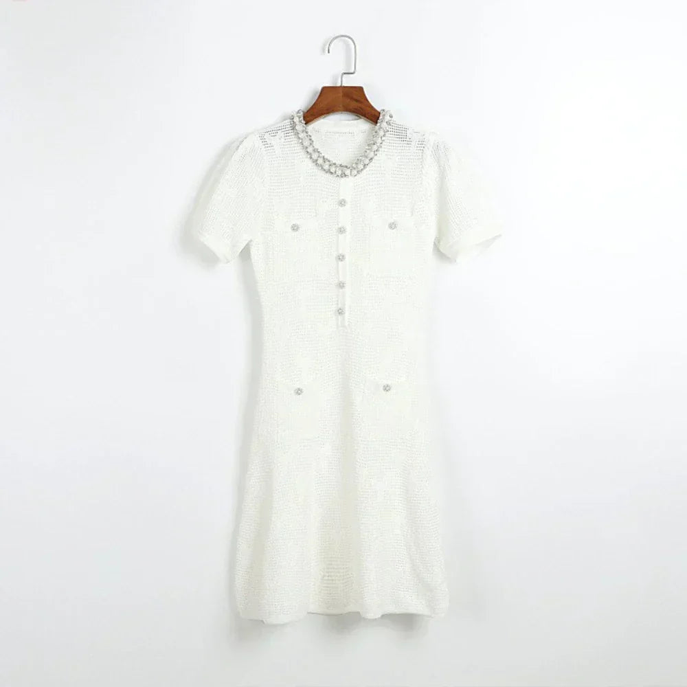Conjunto Tricô com Cristais