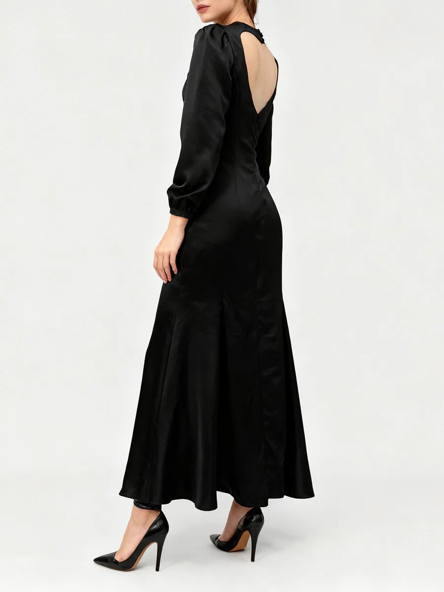 Vestido Sereia Coração nas Costas