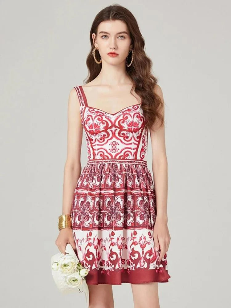 Vestido Majólica Italiana