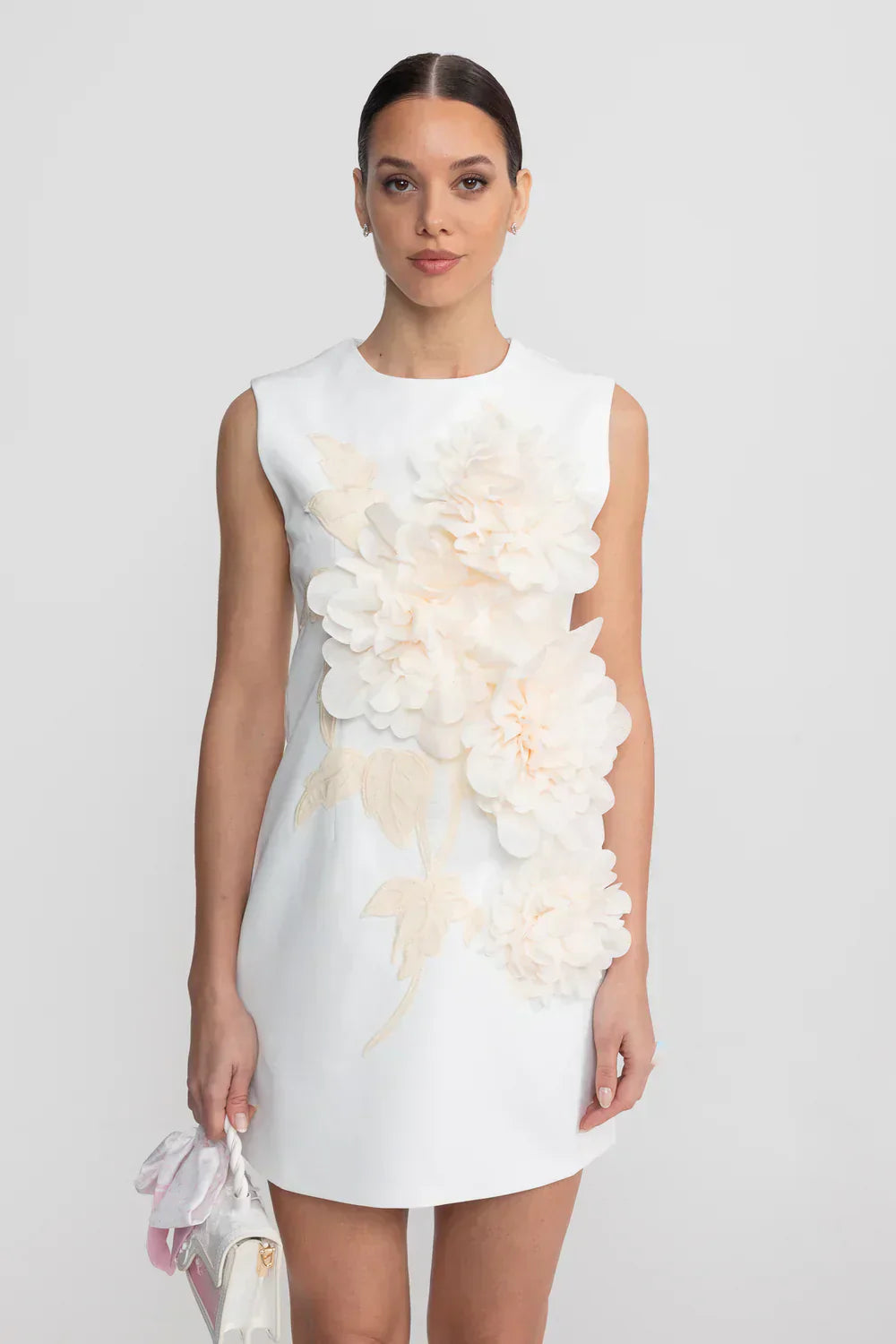 Vestido Floral 3D