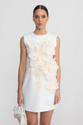 Vestido Floral 3D