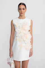 Vestido Floral 3D