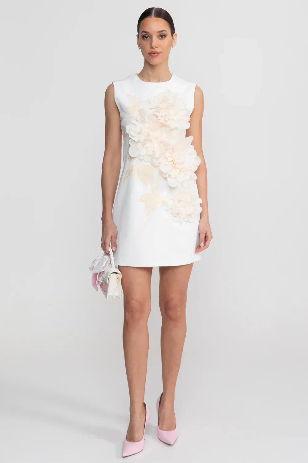 Vestido Floral 3D