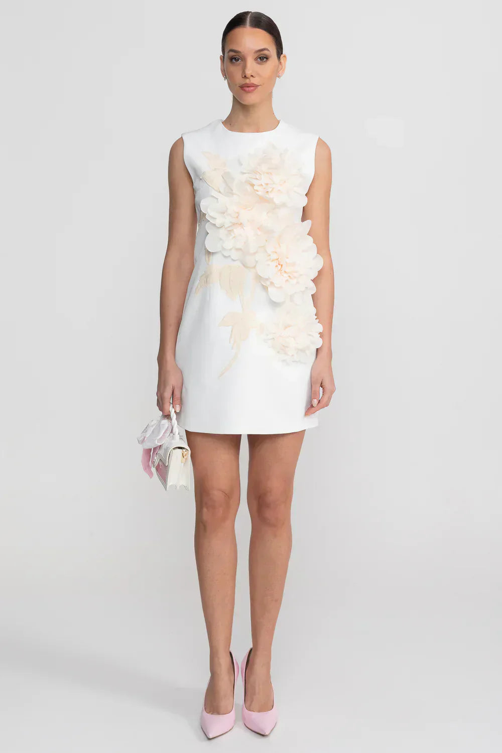 Vestido Floral 3D