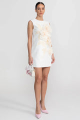 Vestido Floral 3D