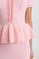 Vestido Pérolas e Babados