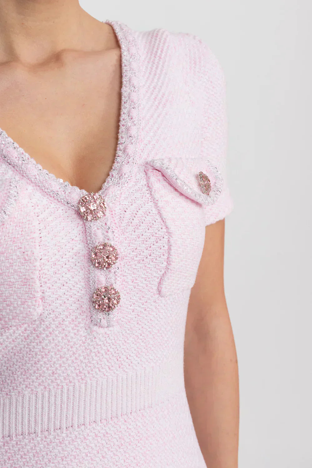Vestido Tricô Evasê