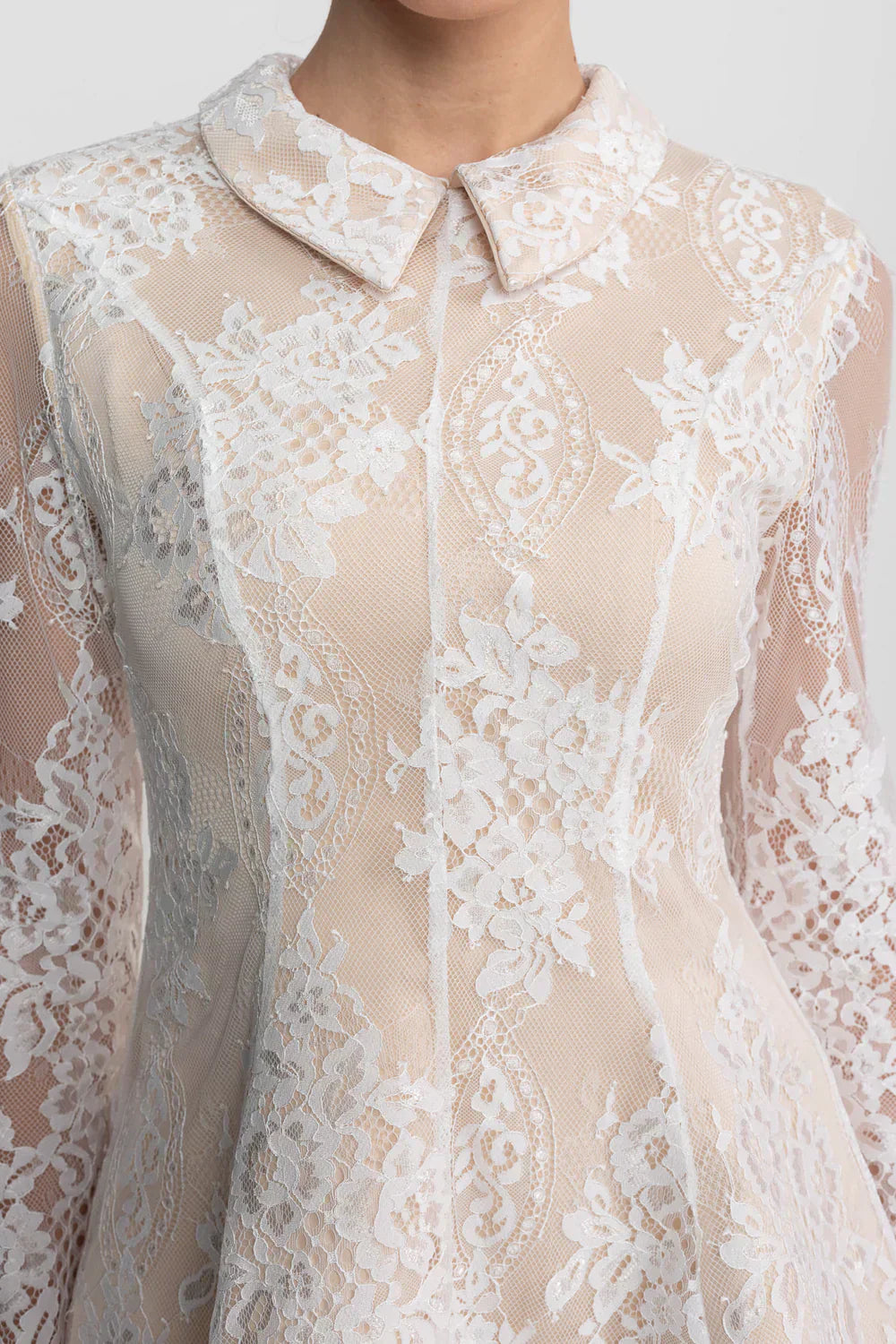 Vestido Renda e Transparência