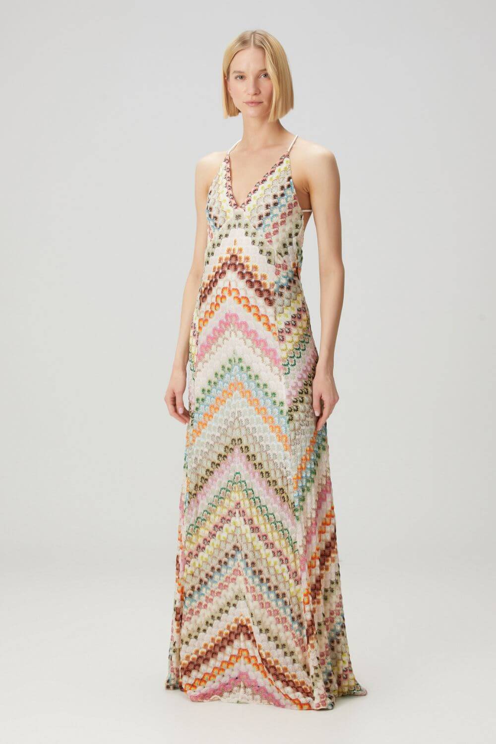Vestido Longo em Renda Aleth