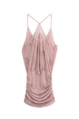 Vestido Curto Rose