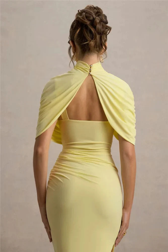 Vestido Longo Assimétrico Modern Lyra