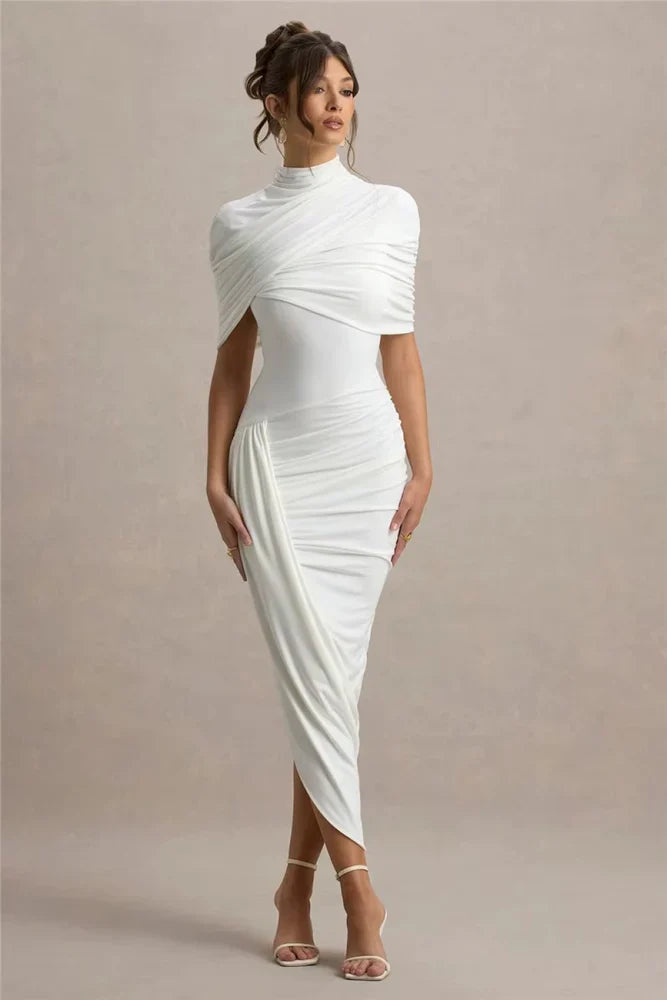 Vestido Longo Assimétrico Modern Lyra