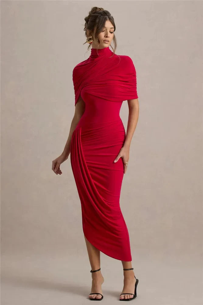 Vestido Longo Assimétrico Modern Lyra