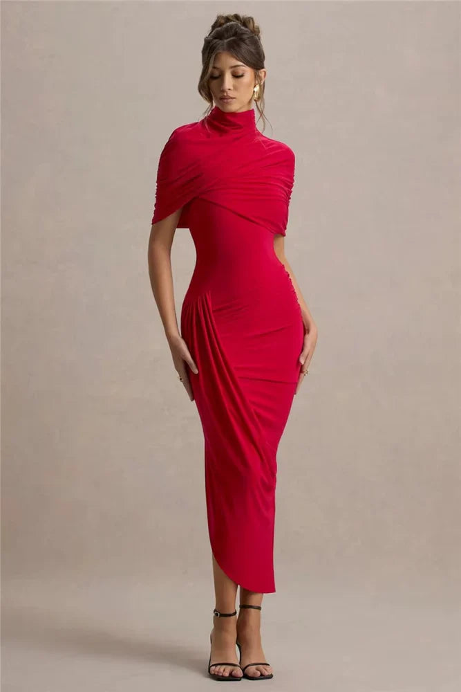 Vestido Longo Assimétrico Modern Lyra